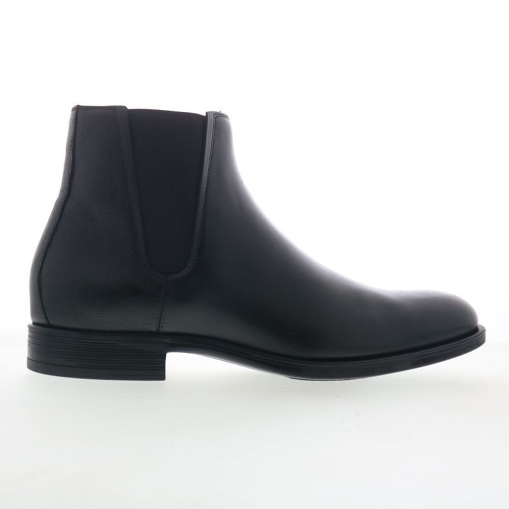 Johnston & Murphy Mens Flynch Chelsea Boot Black Boots (NWT)